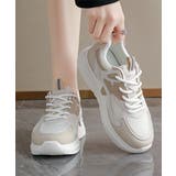 厚底スニーカー 韓国風配色 ローカット | Miniministore | 詳細画像6