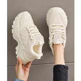 裏起毛 ミドルカットスニーカー 厚底 | Miniministore | 詳細画像1