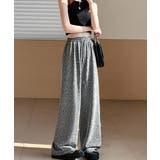 キラキラパンツ ワイドパンツ 美脚韓国風 | Miniministore | 詳細画像5 