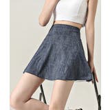インナーパンツ付き デニム風ミニスカート | Miniministore | 詳細画像8