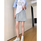 ミニスカート ハイウエスト 韓国 夏 黒 | Miniministore | 詳細画像6