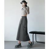 ワークスカート ハイウエスト 秋冬 韓国 | Miniministore | 詳細画像11
