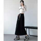 ワークスカート ハイウエスト 秋冬 韓国 | Miniministore | 詳細画像2