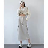 ワークスカート ハイウエスト 秋冬 韓国 | Miniministore | 詳細画像5