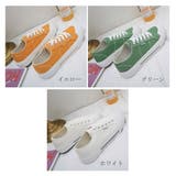 キャンバススニーカー レディース ローカット | Miniministore | 詳細画像2