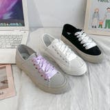 レディースシューズ キャンバススニーカー 美脚 | Miniministore | 詳細画像8