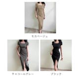 ワンピース 半袖 アシンメトリー タイト | Miniministore | 詳細画像2