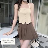 ホルターネック キャミソール ニット 夏 | Miniministore | 詳細画像5 