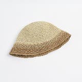 麦わら帽子 配色ストローハット 小顔韓国 | Miniministore | 詳細画像12
