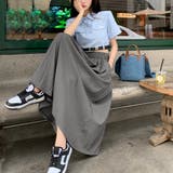 薄手ロングスカート ハイウエスト 韓国夏 | Miniministore | 詳細画像13