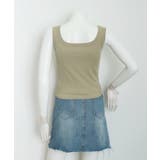 タンクトップ レディース 無地 Uネック | Miniministore | 詳細画像21 