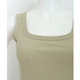 タンクトップ レディース 無地 Uネック | Miniministore | 詳細画像22 