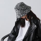 バケットハット レディース ゼブラ柄 | Miniministore | 詳細画像7