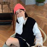 ニット帽子 レディース 英字ロゴ 7色 | Miniministore | 詳細画像8 