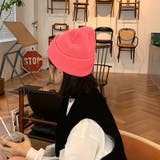 ニット帽子 レディース 英字ロゴ 7色 | Miniministore | 詳細画像9 