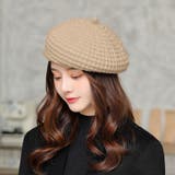 ベレー帽 レディース ニット帽子 3色 | Miniministore | 詳細画像11