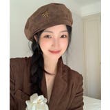 ベレー帽 レディース帽子 合金飾りレトロ | Miniministore | 詳細画像4 