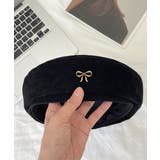 ベレー帽 レディース帽子 合金飾りレトロ | Miniministore | 詳細画像6 