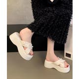厚底サンダル クロスベルト レディース | Miniministore | 詳細画像13 