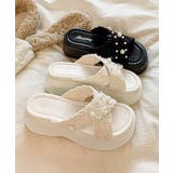 厚底サンダル クロスベルト レディース | Miniministore | 詳細画像17 