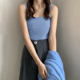ニットカーディガン キャミ セット 5色 | Miniministore | 詳細画像16 