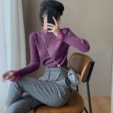 長袖 ニットセーター レディース レース | Miniministore | 詳細画像5