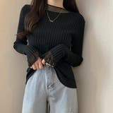 長袖 ニットセーター レディース レース | Miniministore | 詳細画像7