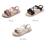 サンダル レディース フリルサンダル | Miniministore | 詳細画像2