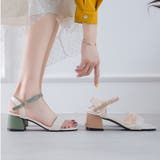 サンダル レディース 靴 太ヒール ハイヒール ストラップ 春夏 歩きやすい | Miniministore | 詳細画像6
