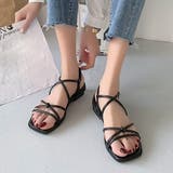 ストラップサンダル レディース 夏 美脚 | Miniministore | 詳細画像4