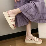 厚底サンダル レディース 編み 全2色 | Miniministore | 詳細画像8