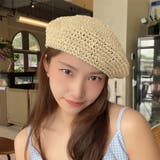 ベレー帽 麦わら帽子 レディース帽子 夏 | Miniministore | 詳細画像7