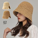 麦わら帽子 ストローハット 韓国 春夏 | Miniministore | 詳細画像1 