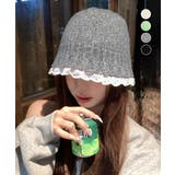 ニットハット レース レディース | Miniministore | 詳細画像1 