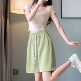 ワイドパンツ カラー短パン 韓国 9色 | Miniministore | 詳細画像8 