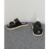 スリッパサンダル レディース ギャザー | Miniministore | 詳細画像22 