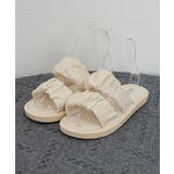 スリッパサンダル レディース ギャザー | Miniministore | 詳細画像23 