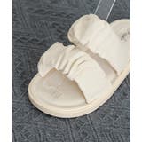 スリッパサンダル レディース ギャザー | Miniministore | 詳細画像26 