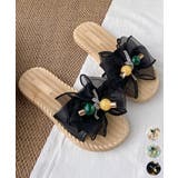 リボンサンダル レディース スリッパ | Miniministore | 詳細画像1 