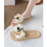 リボンサンダル レディース スリッパ | Miniministore | 詳細画像2 