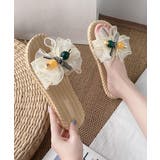 リボンサンダル レディース スリッパ | Miniministore | 詳細画像3 