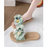 リボンサンダル レディース スリッパ | Miniministore | 詳細画像5 