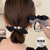ヘアゴム パール リボン 髪ゴム 韓国 | Miniministore | 詳細画像1