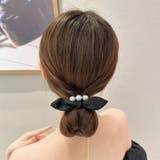 ヘアゴム パール リボン 髪ゴム 韓国 | Miniministore | 詳細画像3
