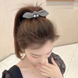 ヘアゴム パール リボン 髪ゴム 韓国 | Miniministore | 詳細画像9