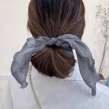 シュシュ 透け感サテン ヘアゴム 韓国風 | Miniministore | 詳細画像9