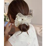透け感シュシュ パール 韓国風 ヘアゴム | Miniministore | 詳細画像7