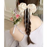 シュシュ サテンリボン ヘアゴム 無地 | Miniministore | 詳細画像2