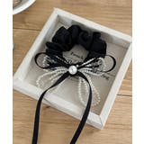 シュシュ クリップ パール 蝶結び | Miniministore | 詳細画像10 