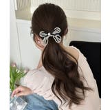 シュシュ クリップ パール 蝶結び | Miniministore | 詳細画像6 